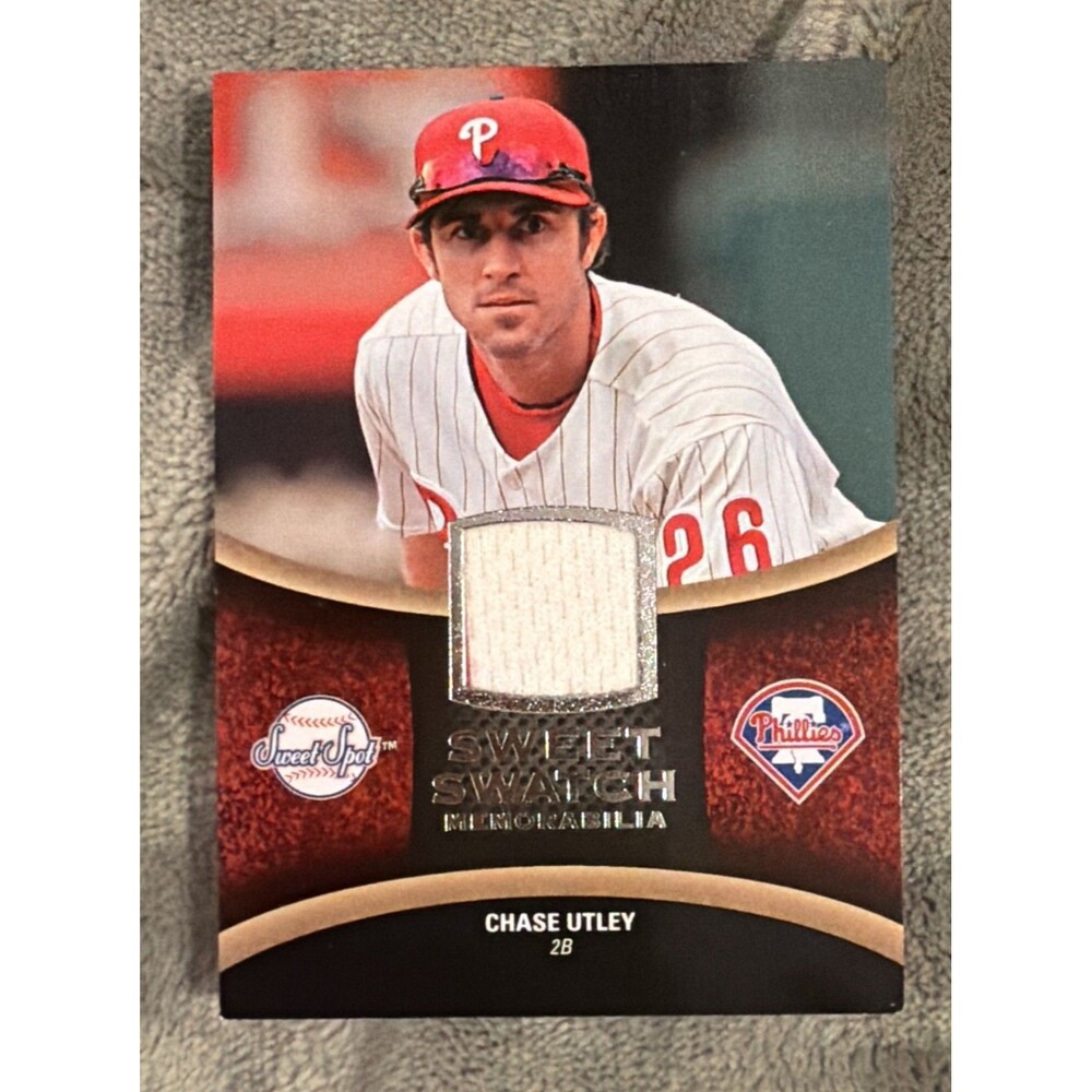 2008 Sweet Spot - Sweet Swatch Memorabilia Chase Utley #SS-CU (MEM)
